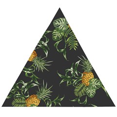 Pineapples Pattern Wooden Puzzle Triangle by Sobalvarro