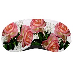 Roses Pink Leaves Flowers Perfume Sleeping Mask by Simbadda