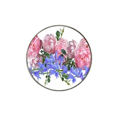Flowers Roses Bluebells Arrangement Hat Clip Ball Marker (10 Pack) by Simbadda