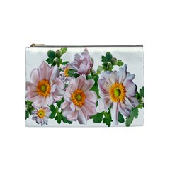 Flowers Anemone Arrangement Cut Out Cosmetic Bag (medium) by Simbadda