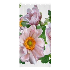 Flowers Anemone Arrangement Cut Out Shower Curtain 36  X 72  (stall)  by Simbadda