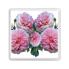 Roses Pink Flowers Arrangement Memory Card Reader (square) by Simbadda