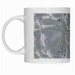 Silky Flowers From The Bohemian Paradise  In Time White Mugs by pepitasart