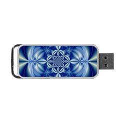 Abstract Art Artwork Fractal Design Portable Usb Flash (two Sides) by Simbadda