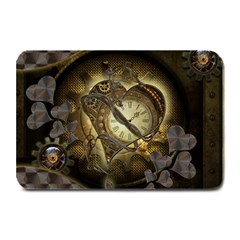 Wonderful Elegant Steampunk Heart, Beautiful Clockwork Plate Mats by FantasyWorld7