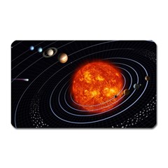 Solar System Planet Planetary System Magnet (rectangular) by Sudhe