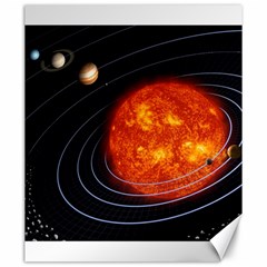 Solar System Planet Planetary System Canvas 20  X 24 