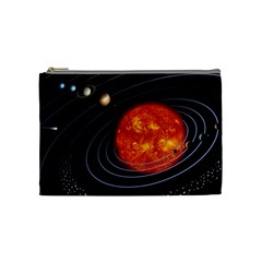 Solar System Planet Planetary System Cosmetic Bag (medium) by Sudhe