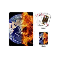 Earth World Globe Universe Space Playing Cards Single Design (mini)