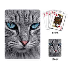 Cat Animal Cat Portrait Mackerel Playing Cards Single Design (rectangle) by Sudhe