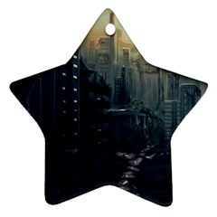 Apocalypse Post Apocalyptic Ornament (star) by Sudhe