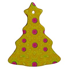 Bloom On In  The Sunshine Decorative Christmas Tree Ornament (two Sides) by pepitasart