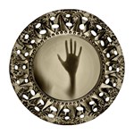 Mirror Mirror Of Souls Magic Mirror Ornament (Round Filigree) Front