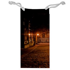 City Night Dark Architecture Lamps Jewelry Bag