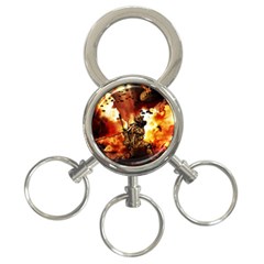 War Venue War Apocalypse 3-ring Key Chain