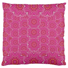 Bloom On In  The Soft Sunshine Decorative Standard Flano Cushion Case (one Side) by pepitasart