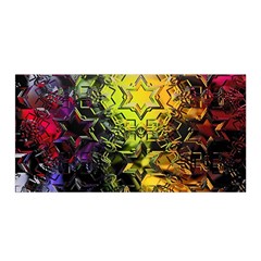 Background Star Abstract Colorful Satin Wrap