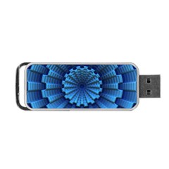 Mandala Background Texture Portable Usb Flash (one Side) by HermanTelo