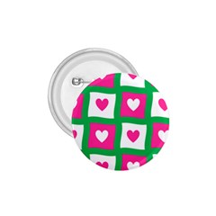 Pink Love Valentine 1 75  Buttons