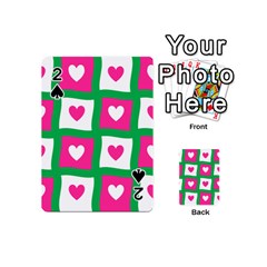 Pink Love Valentine Playing Cards 54 Designs (mini)