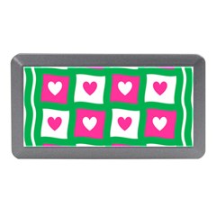 Pink Love Valentine Memory Card Reader (mini) by Mariart