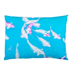 Koi Carp Scape Pillow Case (two Sides) by essentialimage