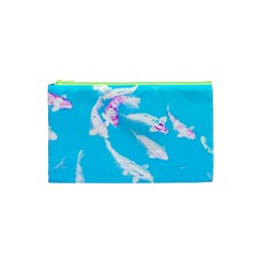 Koi Carp Scape Cosmetic Bag (xs) by essentialimage