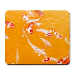 Koi Carp Scape Large Mousepads by essentialimage