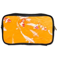 Koi Carp Scape Toiletries Bag (two Sides) by essentialimage