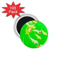 Koi Carp Scape 1 75  Magnets (100 Pack)  by essentialimage