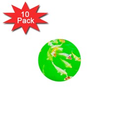 Koi Carp Scape 1  Mini Buttons (10 Pack)  by essentialimage