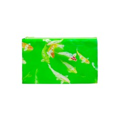 Koi Carp Scape Cosmetic Bag (xs) by essentialimage