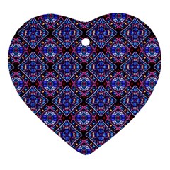 N 3 Heart Ornament (two Sides)
