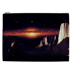 Space Star Galaxies Universe Cosmetic Bag (xxl) by Simbadda