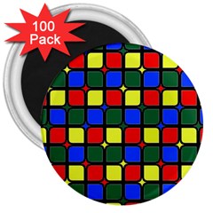 N 6 3  Magnets (100 Pack) by ArtworkByPatrick