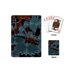 Gear Gears Technology Transmission Playing Cards Single Design (mini) by Simbadda
