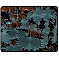 Gear Gears Technology Transmission Double Sided Fleece Blanket (medium)  by Simbadda