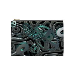 Gears Machine Machines Cosmetic Bag (medium)