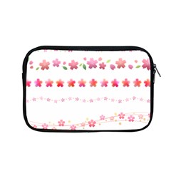 Sakura Border Cherry Blossom Apple Macbook Pro 13  Zipper Case by Simbadda