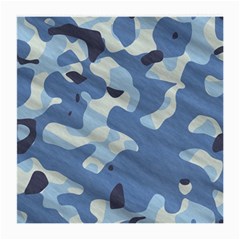 Tarn Blue Pattern Camouflage Medium Glasses Cloth by Alisyart