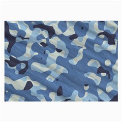 Tarn Blue Pattern Camouflage Large Glasses Cloth