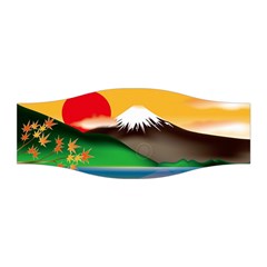 Mount Fuji Japan Lake Sun Sunset Stretchable Headband