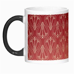 Red Gold Art Deco Art Deco Background Morph Mugs by Simbadda