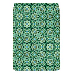 Green Abstract Geometry Pattern Removable Flap Cover (s) by Simbadda