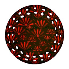 Zappwaits Cool Round Filigree Ornament (two Sides) by zappwaits