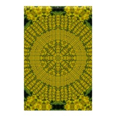 Flowers In Yellow For Love Of The Nature Shower Curtain 48  X 72  (small)  by pepitasart