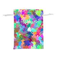 Colorful Spots                               Lightweight Drawstring Pouch (l) by LalyLauraFLM