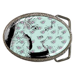 Wide Eyed Girl Belt Buckles