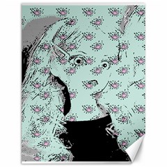 Wide Eyed Girl Canvas 12  X 16  by snowwhitegirl