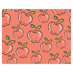 Fruit Apple Double Sided Flano Blanket (medium) 